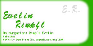evelin rimpfl business card